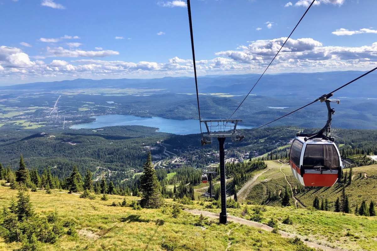 Gondola at Glacier National Park
